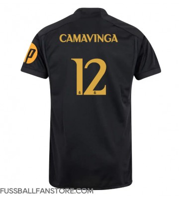 Real Madrid Eduardo Camavinga #12 Replik 3rd trikot 2023-24 Kurzarm